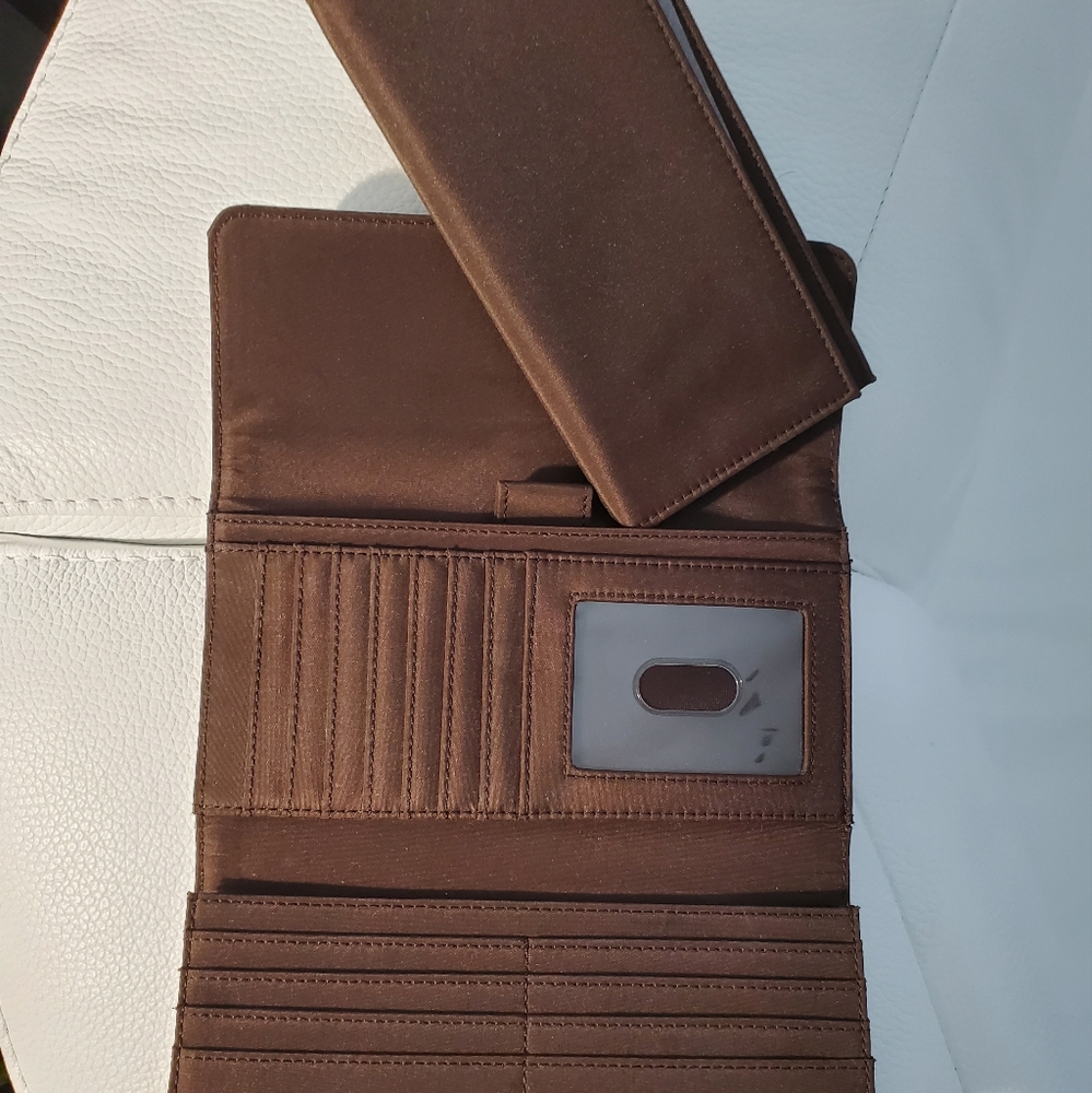 Brown woman's wallet